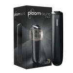 Ploom AURA四段加熱模式曜石黑加熱菸主機包裝展示
